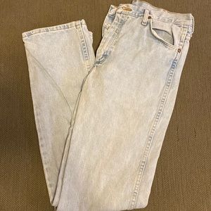 Boot cut wrangler jeans